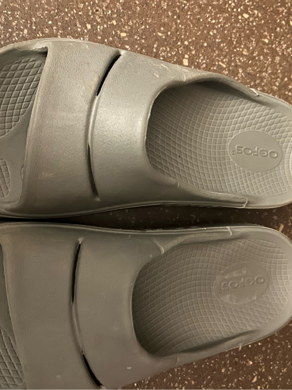 OOFOS Ooahh Women’s  Slide Sandals in army green